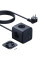 Удлинитель Baseus EnerFill FA11 PD67W+QC3.0 (1USB-A/2C/2Socket) (1.5m) (EFMF67) - Cosmic Black - фото
