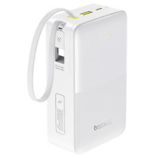 Портативний ЗП Power Bank Baseus EnerFill FC51 Bipow2 Pro 22.5W 30000mAh (E0028100) - White