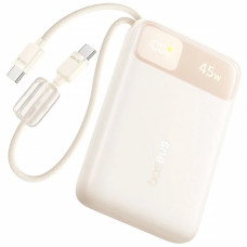 Портативний ЗП Power Bank Baseus EnerFill FC11 PD22.5W with cable 10000 mAh (2USB-C) (E0027R) Biege