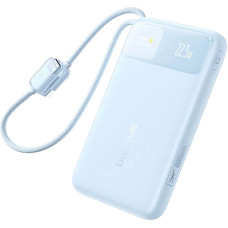Портативное ЗУ Power Bank Baseus EnerFill FC11 PD22.5W with cable 10000 mAh (2USB-C) (E0027R) Galaxy Blue