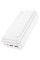 Портативний ЗП Power Bank Hoco J101B Astute PD20W+22.5W 30000 mAh - Білий - фото