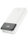 Портативное ЗУ Power Bank Hoco J102A Cool figure PD20W+QC3.0 20000 mAh - White - фото