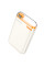 Портативний ЗП Power Bank Borofone BJ69 Skillful PD20W з БЗП 10000 mAh - Milky White - фото