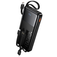 Портативное ЗУ Power Bank Hoco J156 Founder 22.5W+PD20W with 4 cables 10000 mAh Black