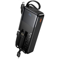 Портативний ЗП Power Bank Hoco J156A Founder 22.5W+PD20W with 4 cables 20000 mAh Black
