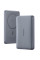 Портативний ЗП Power Bank Baseus PicoGo AM41 Ultra-Slim 27W c БЗП 10000 mAh (E0027200) - Gray - фото