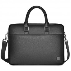 Сумка для ноутбука WIWU Master Fingerprint Lock Brief - Black