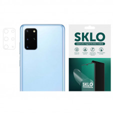 Захисна гідрогелева плівка SKLO (на камеру) 4шт. для Samsung Galaxy A03 Core - Прозорий