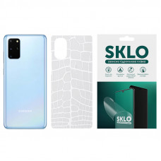 Защитная пленка SKLO Back (на заднюю панель) Transp. для Samsung Galaxy A10s - Прозрачный / Croco