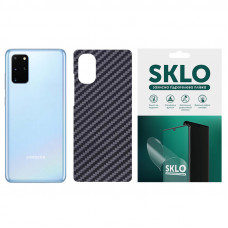 Захисна плівка SKLO Back (на задню панель) Carbon для Samsung Galaxy M31 - Чорний