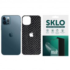 Захисна плівка SKLO Back (на задню панель+лого) Snake для Apple iPhone 14 Plus (6.7) - Чорний