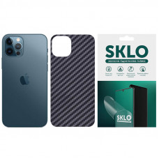 Защитная пленка SKLO Back (на заднюю панель) Carbon для Apple iPhone 6/6s plus (5.5) - Черный