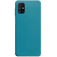 Силіконовий чохол Candy для Samsung Galaxy M51 - Синій / Powder Blue