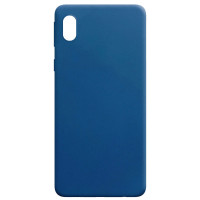Силиконовый чехол Candy для Samsung Galaxy M01 Core / A01 Core - Синий
