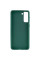 Силиконовый чехол Candy для Samsung Galaxy S21+ - Зеленый / Forest green - фото