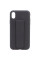 Чехол Silicone Case Hand Holder для Apple iPhone XR (6.1) - Черный / Black