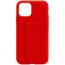 Чехол Silicone Case Hand Holder для Apple iPhone 11 Pro (5.8) - Красный / Red