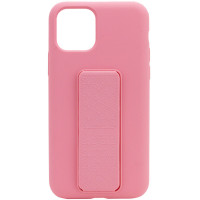 Чехол Silicone Case Hand Holder для Apple iPhone 11 Pro (5.8) - Розовый / Pink