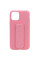 Чохол Silicone Case Hand Holder для Apple iPhone 11 Pro (5.8) - Рожевий / Pink - фото