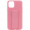 Чохол Silicone Case Hand Holder для Apple iPhone 11 Pro (5.8) - Рожевий / Pink