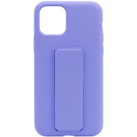 Чехол Silicone Case Hand Holder для Apple iPhone 11 Pro (5.8) - Сиреневый / Dasheen