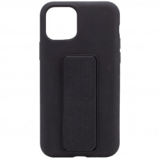 Чехол Silicone Case Hand Holder для Apple iPhone 11 Pro (5.8) - Черный / Black