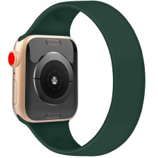 Ремінець Solo Loop для Apple watch 38mm/40mm 150mm (5) - Зелений / Pine green