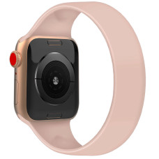 Ремінець Solo Loop для Apple Watch 42(ser.1-3)/44/45/46/49mm 143mm (4) - Рожевий / Pink Sand