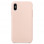 Чохол Silicone Case without Logo (AA) для Apple iPhone XS Max (6.5) - Рожевий / Pink Sand