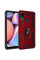 Ударостійкий чохол Serge Ring for Magnet для Samsung Galaxy A10s - Червоний - фото
