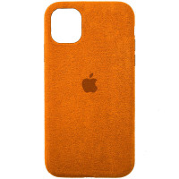 Чехол ALCANTARA Case Full для Apple iPhone 12 Pro Max (6.7) - Оранжевый