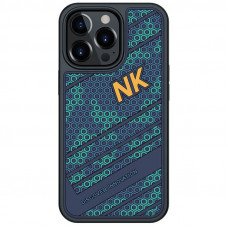 TPU+PC чохол Nillkin Striker для Apple iPhone 13 Pro Max (6.7) - Blue / Green