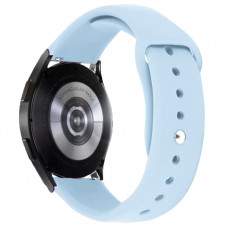 Силіконовий ремінець Sport для Smart Watch 20mm - Блакитний / Light Blue