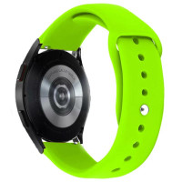 Силиконовый ремешок Sport для Smart Watch 20mm Салатовый / Neon green