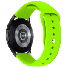 Силіконовий ремінець Sport для Smart Watch 20mm - Салатовий / Neon green