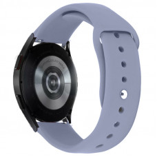 Силіконовий ремінець Sport для Smart Watch 20mm - Сірий / Lavender Gray