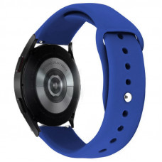 Силіконовий ремінець Sport для Smart Watch 20mm - Синій / Shiny blue