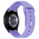 Силіконовий ремінець Sport для Smart Watch 20mm Бузковий / Light Elegant Purple