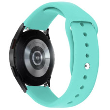 Силиконовый ремешок Sport для Smart Watch 22mm Бирюзовый / Ocean Blue
