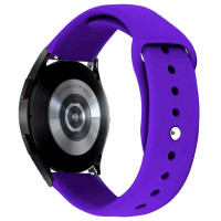 Силиконовый ремешок Sport для Smart Watch 20mm - Фиолетовый / Purple