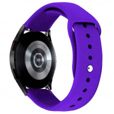 Силіконовий ремінець Sport для Smart Watch 20mm - Фіолетовий / Purple