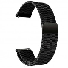 Ремешок Milanese Loop для Smart Watch 20mm - Black