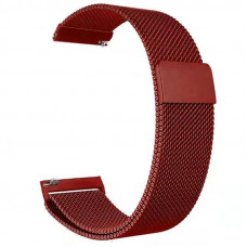 Ремешок Milanese Loop для Smart Watch 20mm - Red