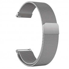 Ремешок Milanese Loop для Smart Watch 20mm - Silver