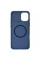 Карбоновая накладка Nillkin CamShield Pro Magnetic для Apple iPhone 16 (6.1) - Blue - фото