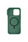 Карбоновая накладка Nillkin CamShield Pro Magnetic для Apple iPhone 16 Pro Max (6.9) - Deep Green - фото