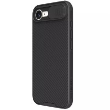 Карбоновая накладка Nillkin CamShield Pro Magnetic для Apple iPhone 16e (6.1) - Black