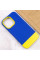 Чохол TPU+PC Bichromatic для Apple iPhone 13 Pro Max (6.7) - Navy Blue / Yellow - фото