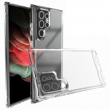 TPU чохол Epic Transparent 1,5mm Full Camera для Samsung Galaxy S22 Ultra - Безбарвний (прозорий)