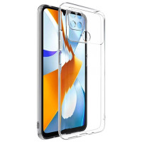 TPU чохол Epic Transparent 1,5mm Full Camera для Xiaomi Poco C40 - Безбарвний (прозорий)